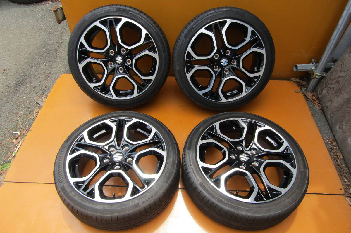 スイフトスポーツ ZC33S 純正タイヤホイール 195 45 R17-