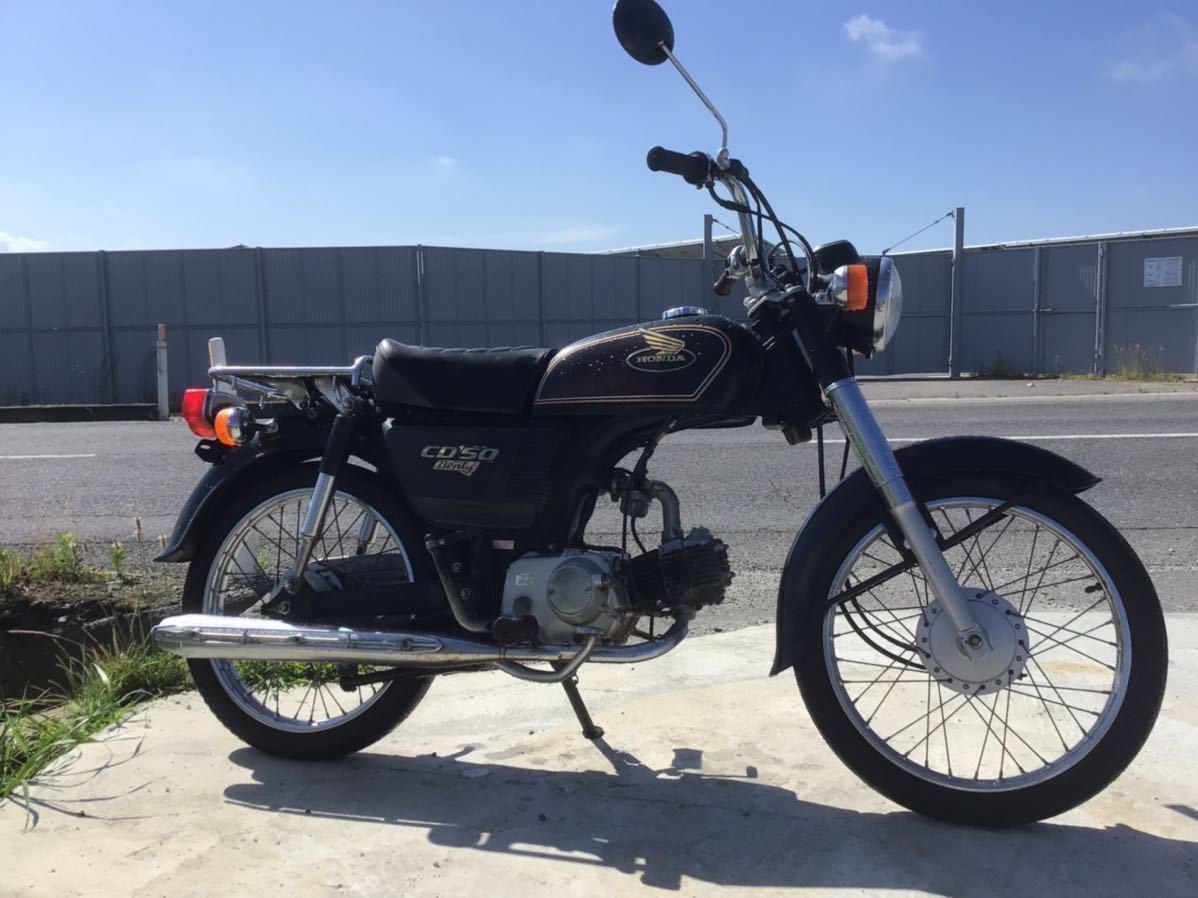 山形発 ホンダ CD50 HONDA ベンリィ 原付 バイク 状態良好 始動確認済