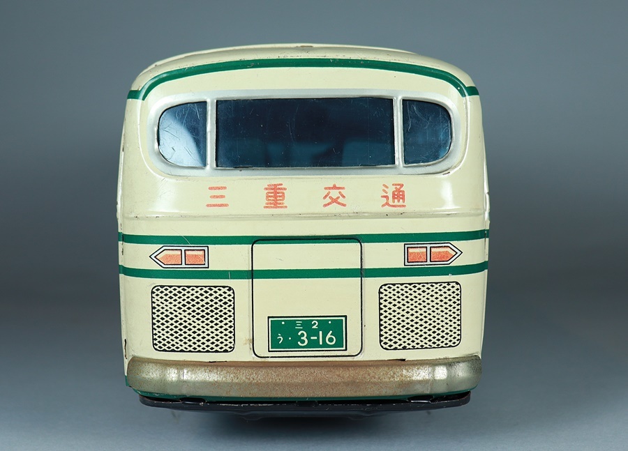 《レトロ・ビンテージ》 日本製、古いブリキおもちゃ、三重交通 バス 美品 うぶ出し買取品！_画像6