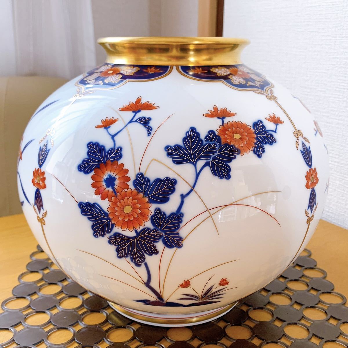 香蘭社 花瓶 飾壺 高さ23cm | contifarma.pe