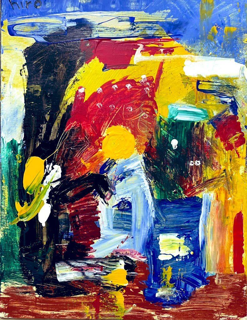 絵描きhiro C「知識を撃った」 絵描きhiro C「知識を撃った」