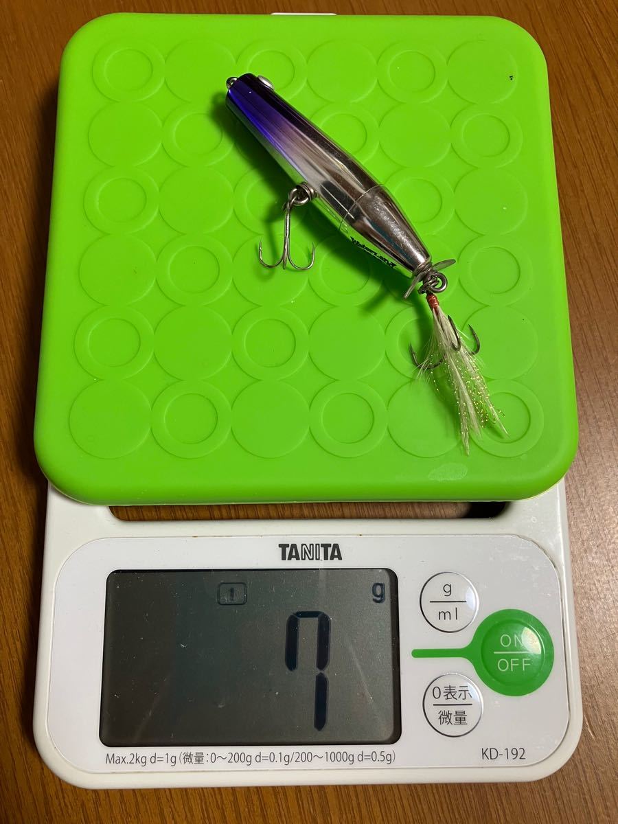 テクノスイッシャー MINI 7g パープルヘッド シルバー テクノスイッシャー MINI 7g パープルヘッド シルバー