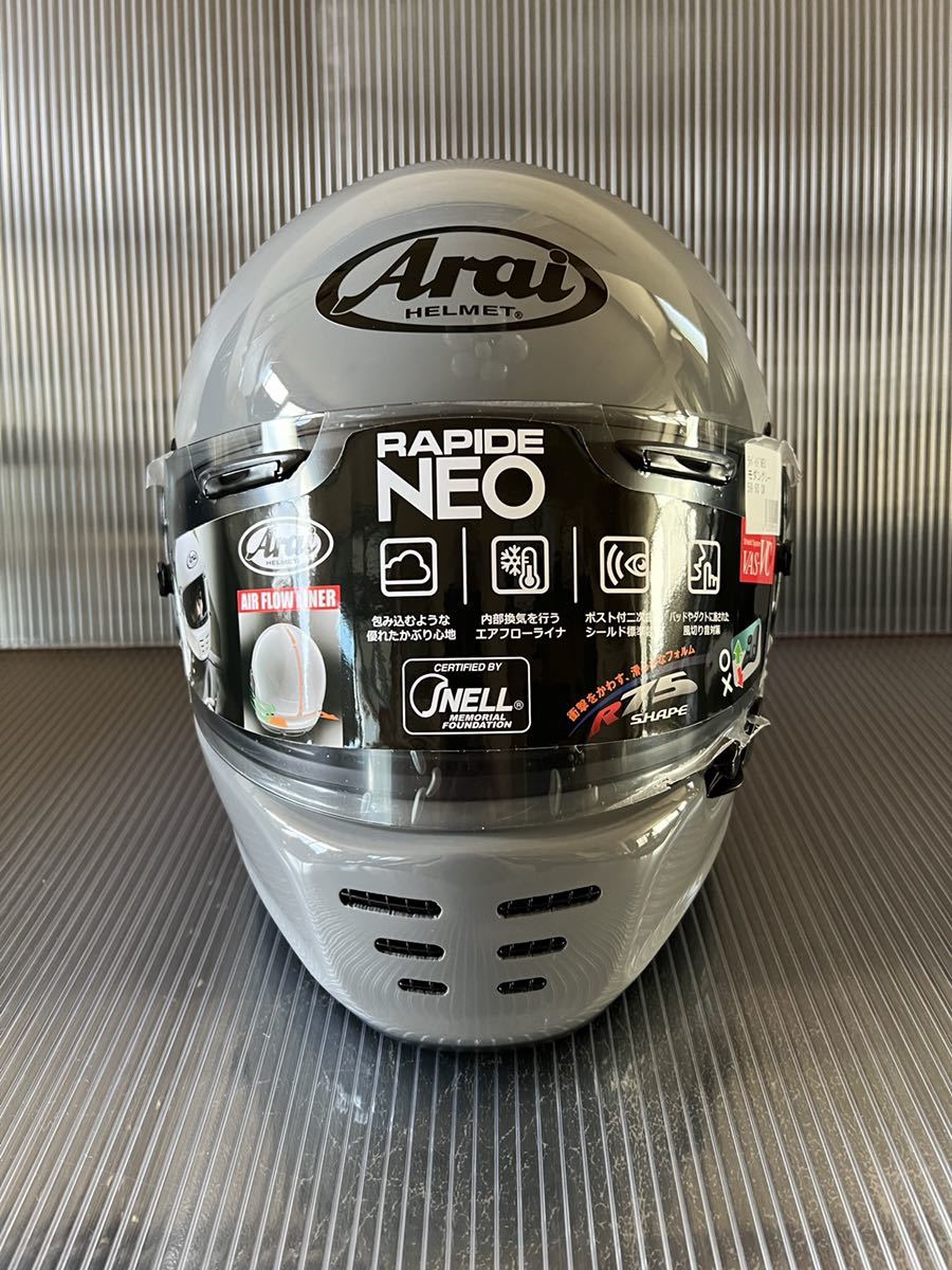 Arai フルフェイスヘルメット ラパイドネオLサイズ モダングレー