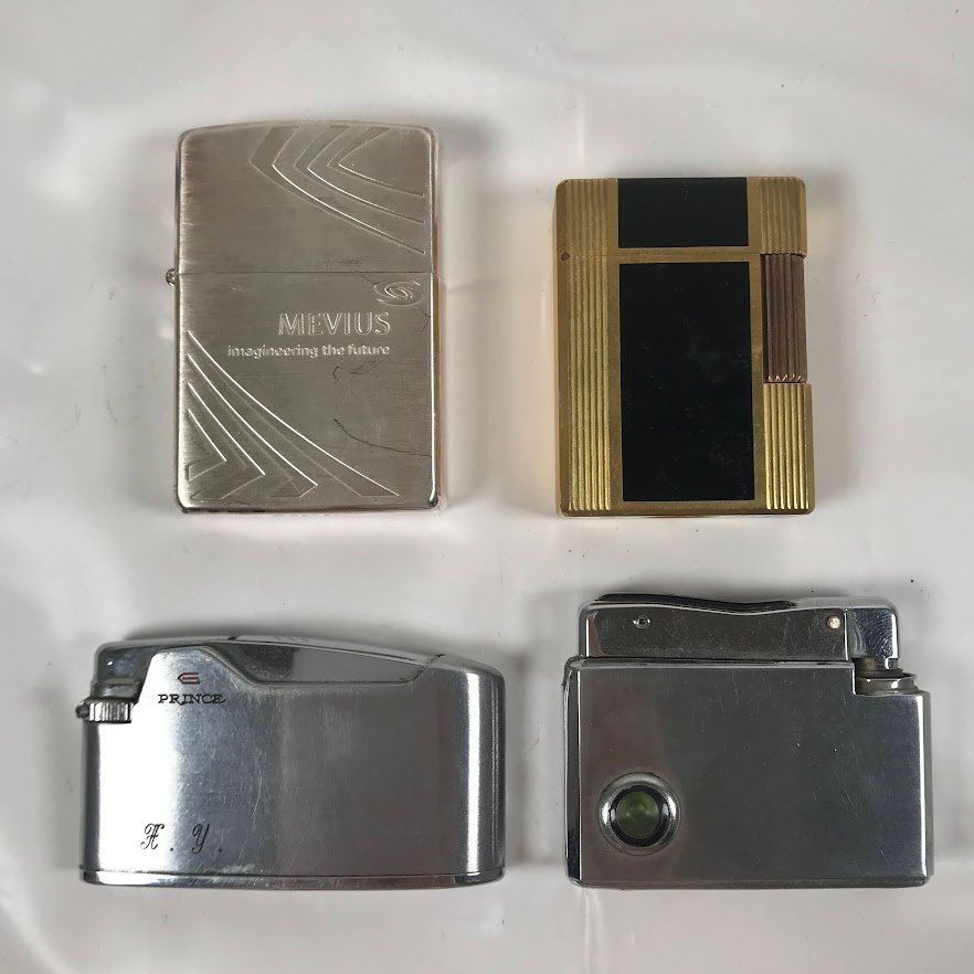 ■ デュポン S.T.DUPONT ジッポ ZIPPO プリンス PRINCE 喫煙具 ライター 計4点■_画像1