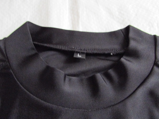 Lサイズ USED ノーブランド フィット タイプ 半袖 Tシャツ ピタT コンプレッション_画像2