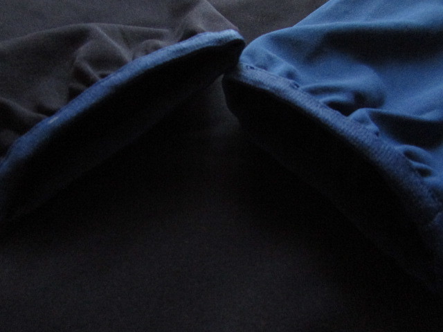メンズ Oサイズ YONEX 長袖 Tシャツ 未使用に近い きれい 起毛裏地 ロンT ジャケット ネイビー系 177～183cm フットボール サッカー_画像4