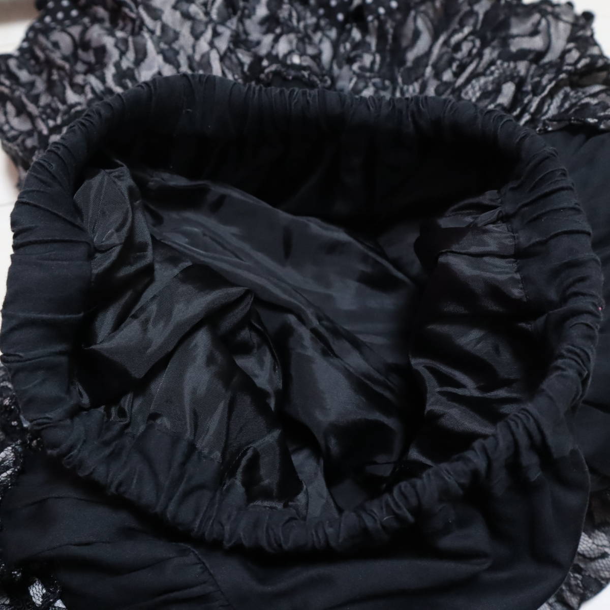 #BLACK PEACE NOW черный Peace Now BPN 3 уровень оборка юбка M размер 318190 оттенок черного Gothic and Lolita Лолита женский б/у низ 