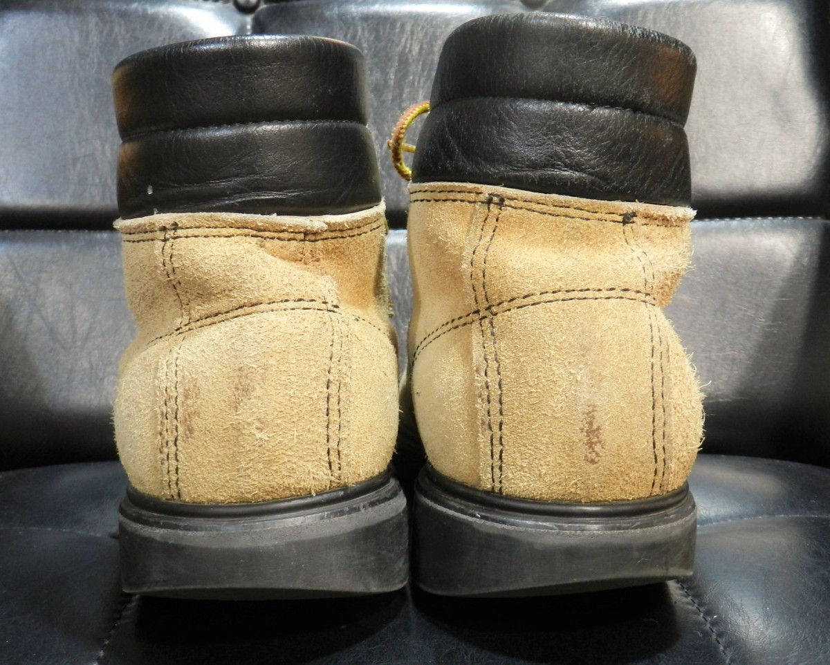 レッドウィング 90'S 羽タグ スエード モックトゥ スーパーソール 8118 US8D 26cm 8802 REDWING アイリッシュセッター_画像2