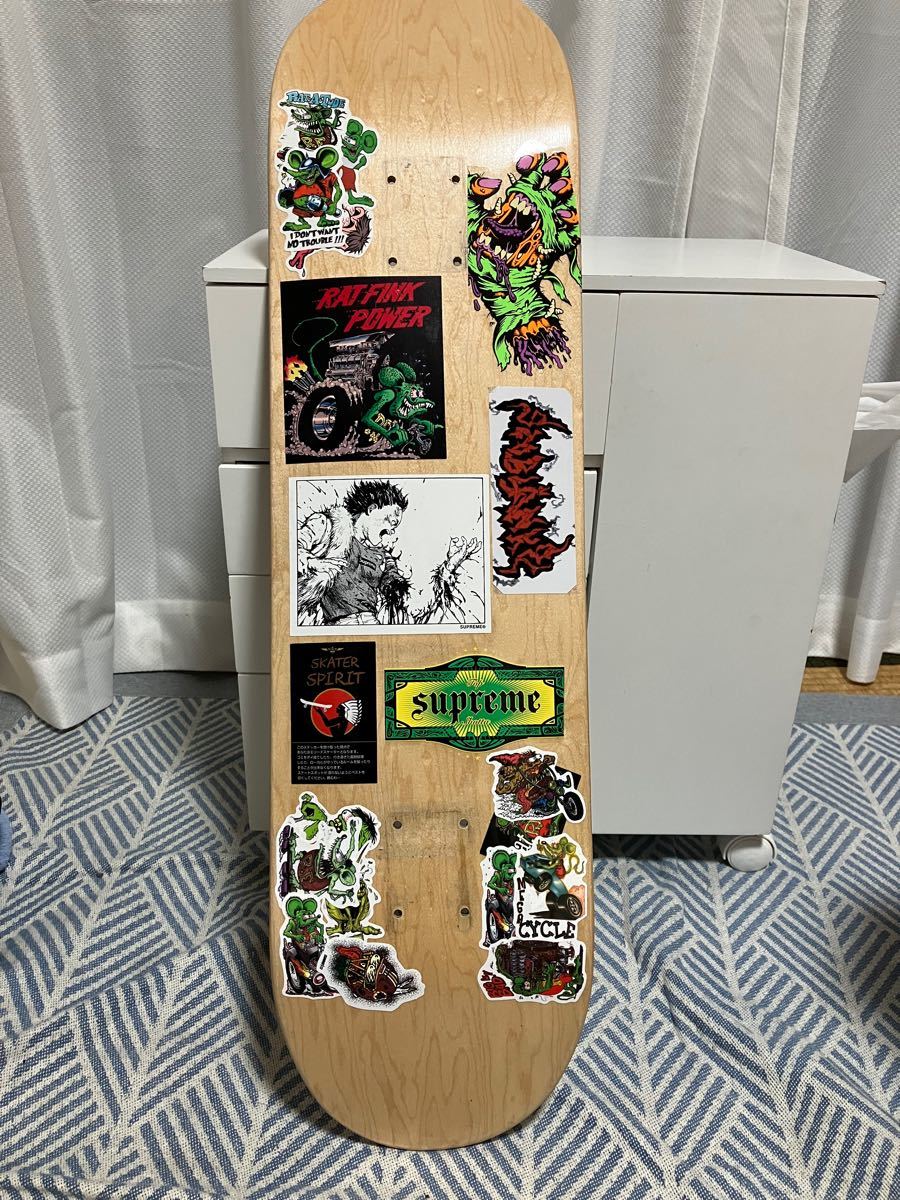 スケボー デッキ SMブランクス ステッカーデコ RAT FINK supreme スケボー デッキ SMブランクス ステッカーデコ RAT FINK supreme