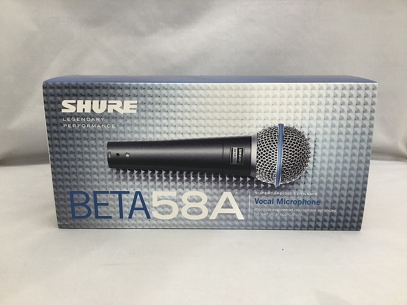 低価2023 SHURE ダイナミック マイクロフォン BETA58A-Xの通販 by じゅ