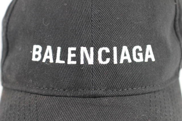 バレンシアガ BALENCIAGA ARCHETYPE ロゴ ベースボール キャップ
