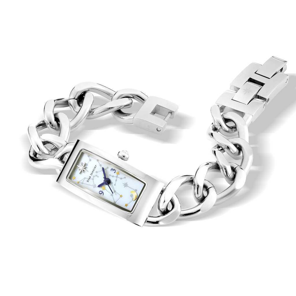 新品 スタージュエリー STEELウォッチ LINKCHAIN WATCH レディース