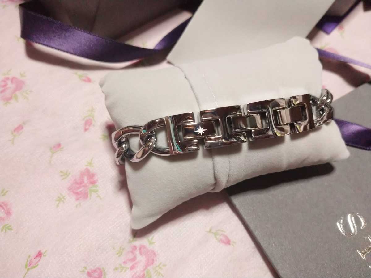 新品 スタージュエリー STEELウォッチ LINKCHAIN WATCH レディース