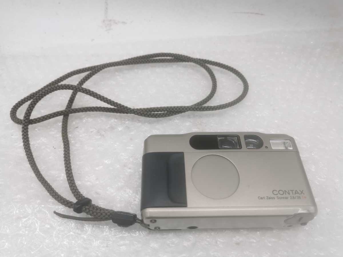 売り切れ必至！ CONTAX T2 フィルムカメラ ジャンク扱い コンパクト