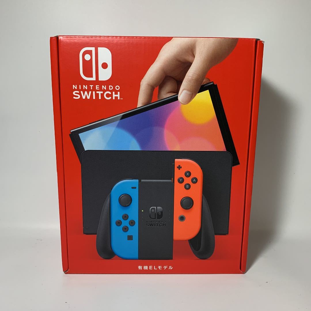 紫③ 美品Nintendo Switch本体ネオンブルー&ネオンレッド - 通販