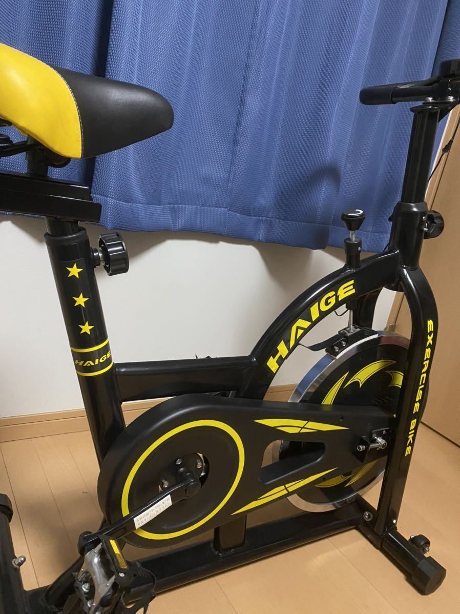 HAIGE EXERCISE BIKE スピンバイク エアロフィットネス HG-YX-5006 エアロバイク フィットネスバイク 6