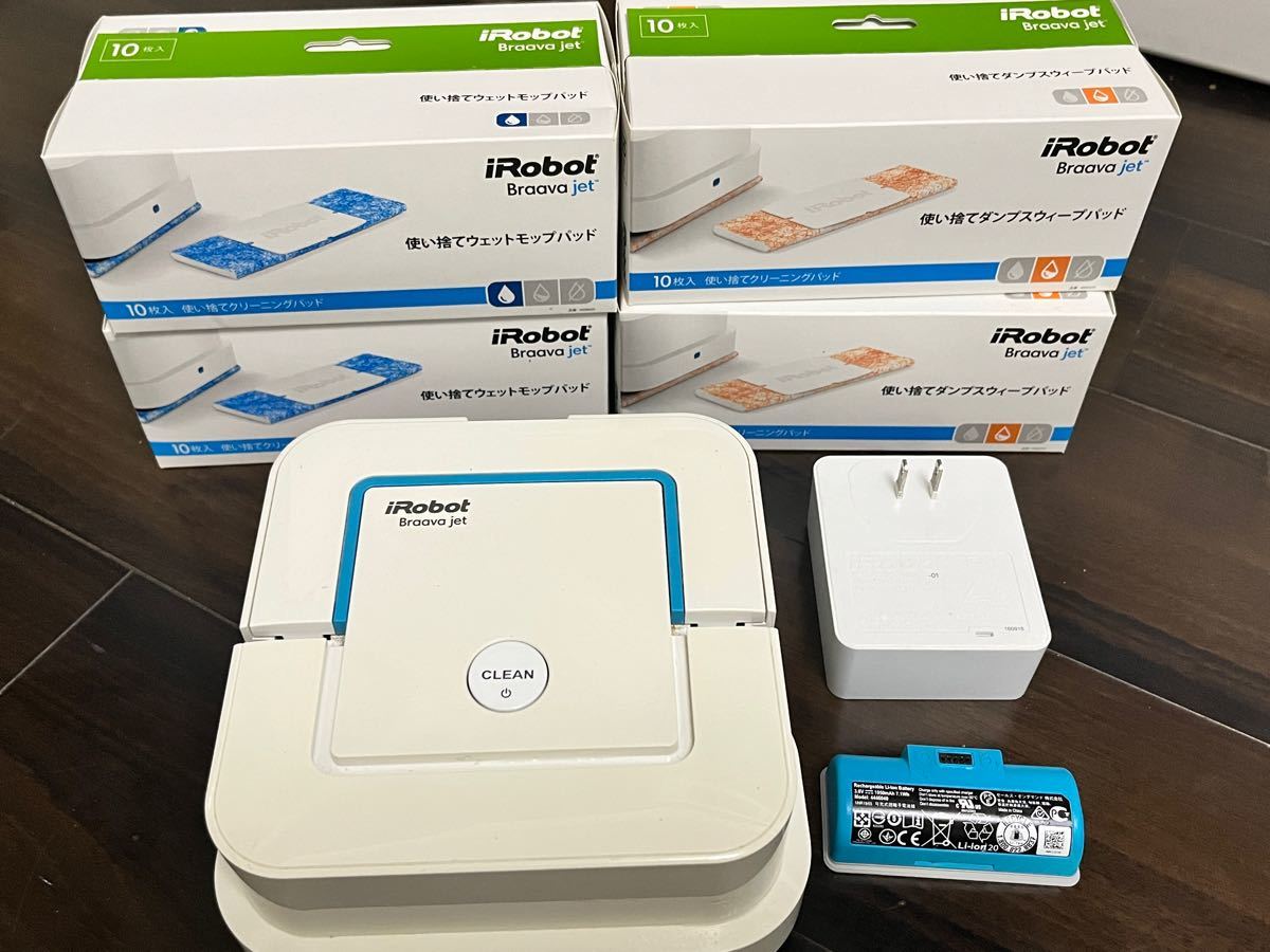 iRobot Braava jet Model 240 ブラーバ ホワイト 床拭きロボット