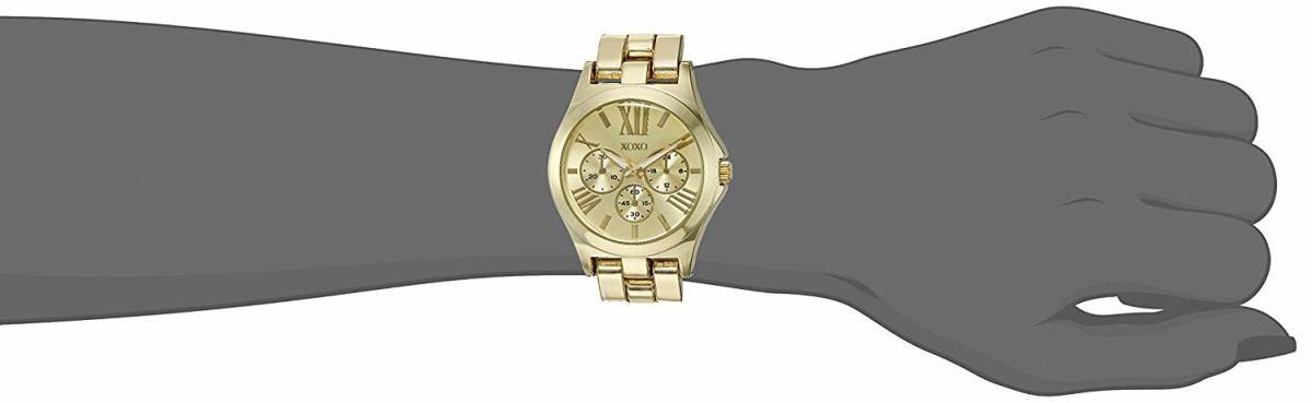XOXO レディース クオーツ腕時計 メタル&合金製 色:ゴールドトーン _画像2