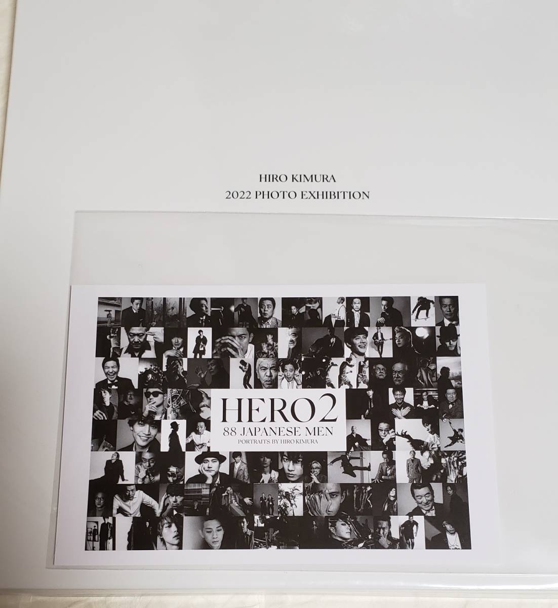 図録 HERO2 88 JAPANESE MEN 写真集 HIRO KIMURA パンフレット ポスト 