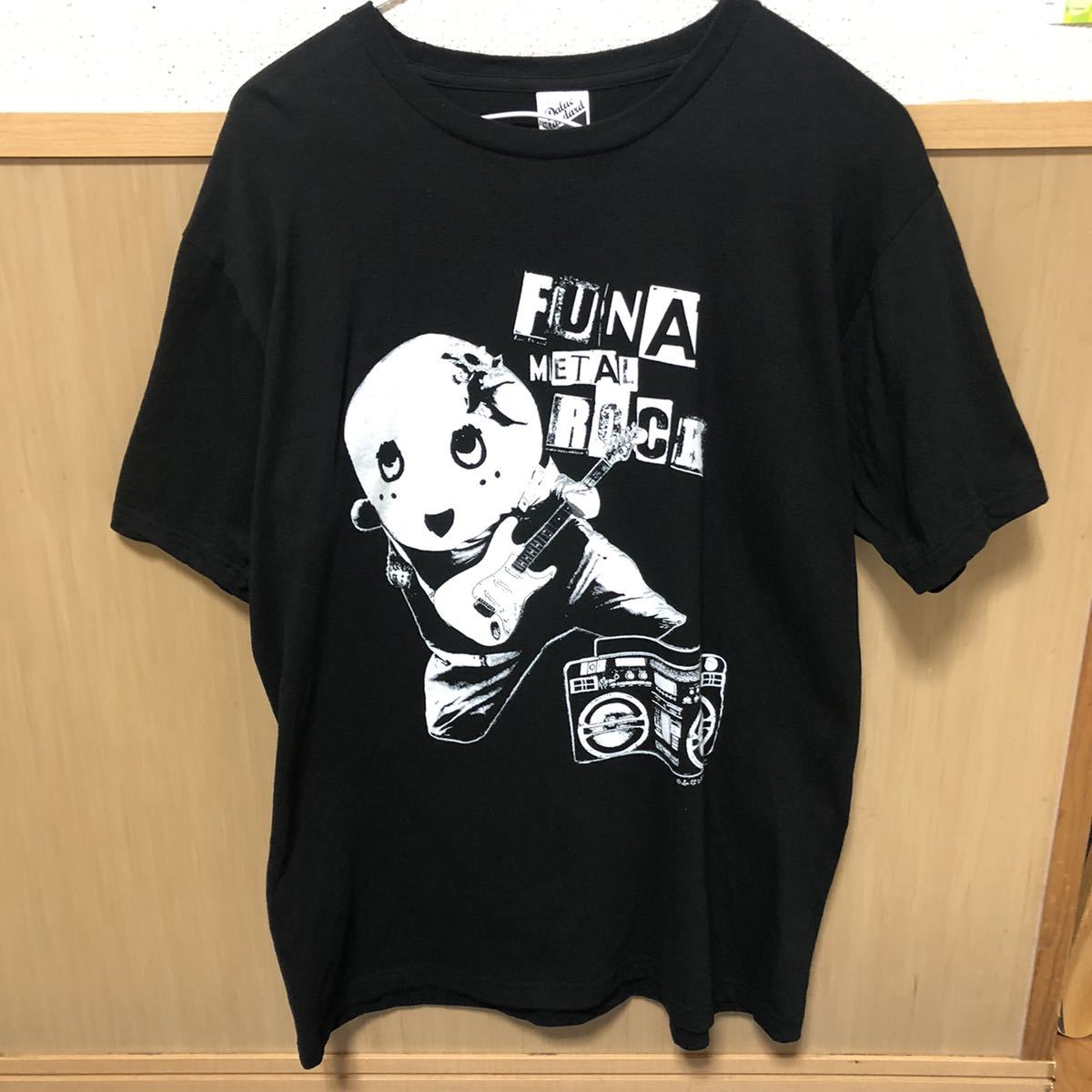 レア　2013 ラゾーナ川崎　会場限定グッズ　ふなっしーCDデビュー記念公式Tシャツ　ふなっしー　Tシャツ　グッズ　ライブT LIVE ライブ　L_画像1