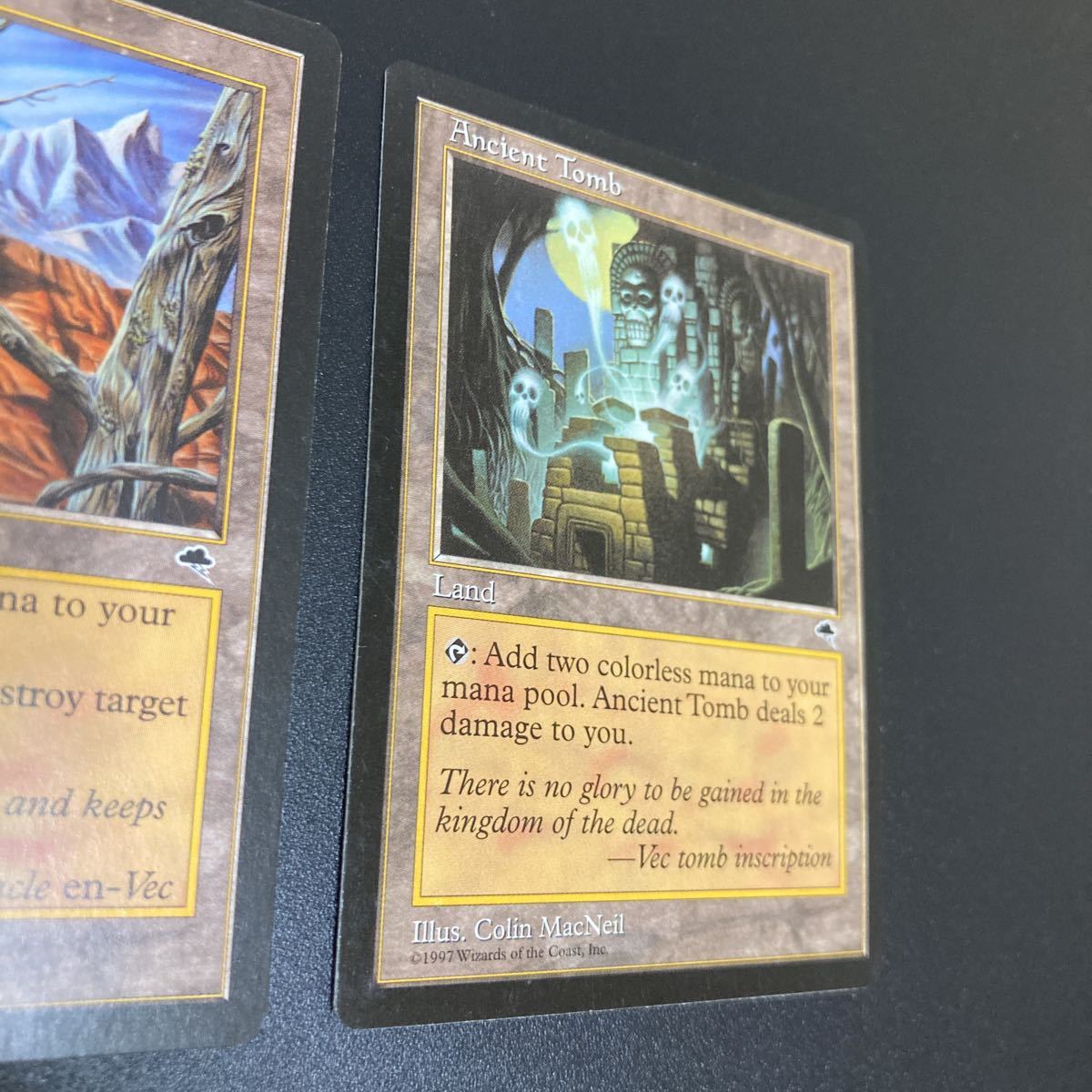 MTG 不毛の大地 / Wasteland 古えの墳墓 / Ancient Tomb 英語版