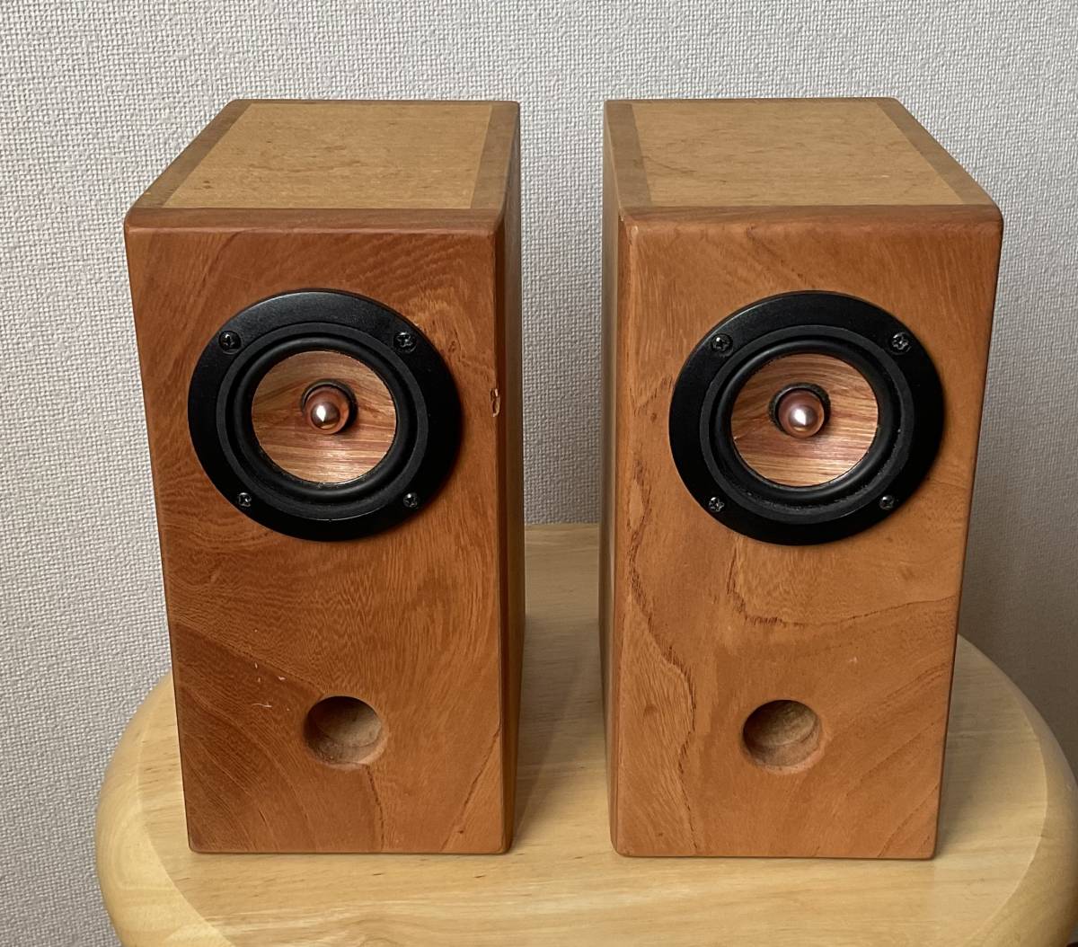 PARC 5cm ウッドコーンスピーカ + 無垢材BOX PARC 5cm ウッドコーンスピーカ + 無垢材BOX