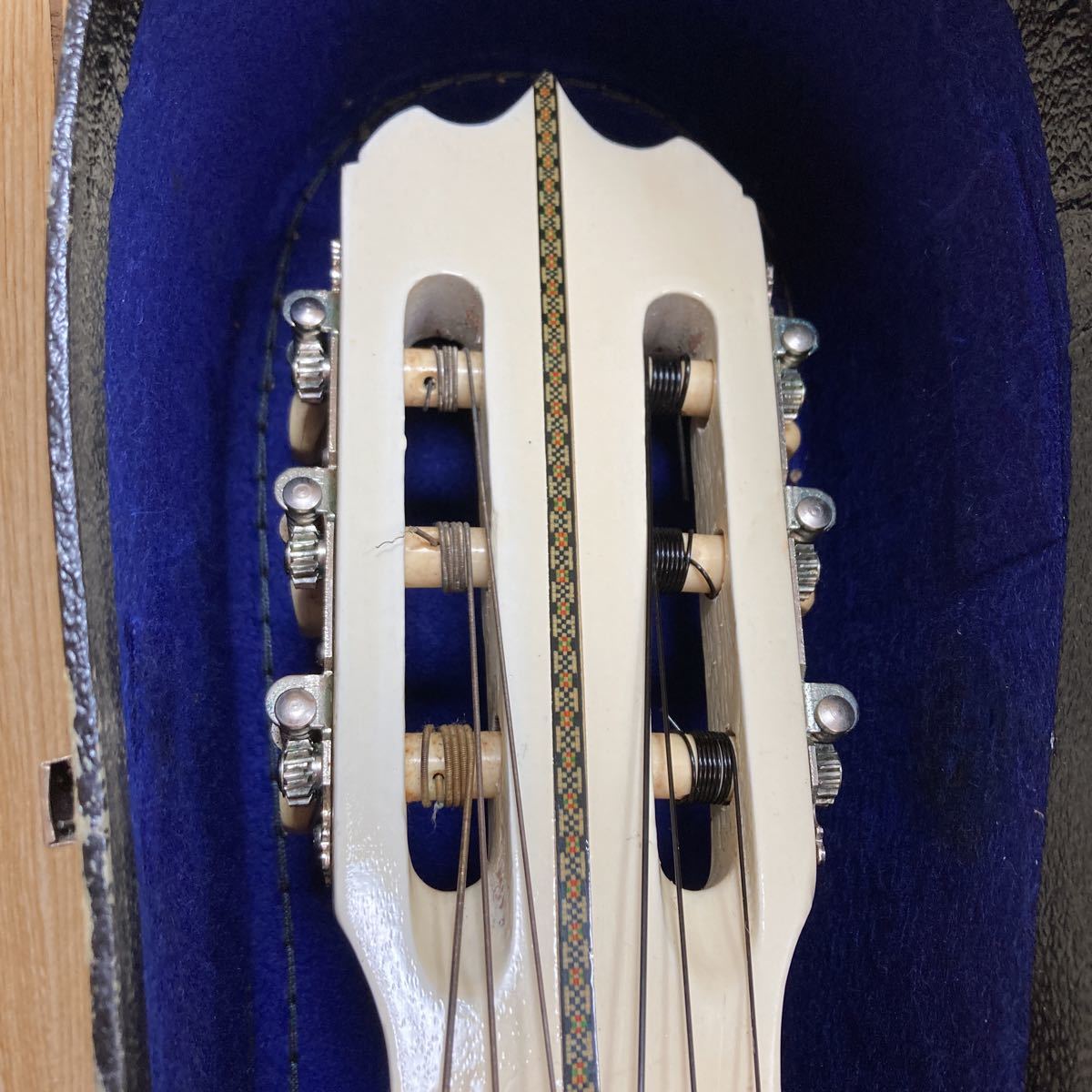 GXL9432 特選 手工品 KAWAI 河合楽器 第八拾号 ギター ハードケース 付き 現状品 1101の画像5