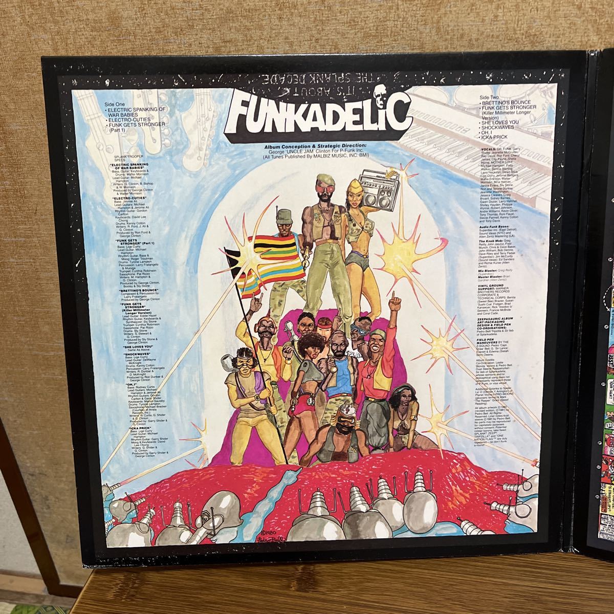 Electric Spanking/Funkadelic US盤_画像3