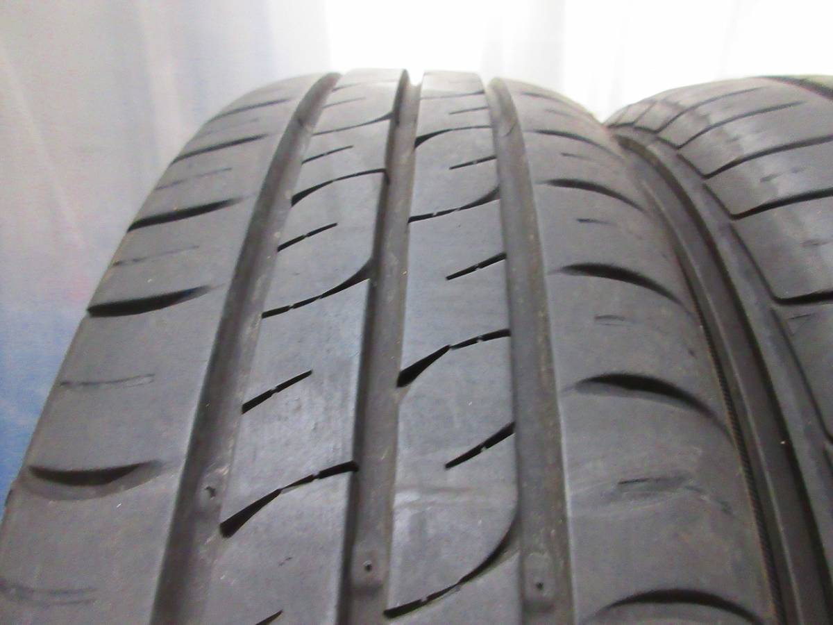 ★8.5-9分山★19年製★ MARSHAL MH12 155/65R13 社外ホイール 13×4J +42 4H-100 4本セット 軽自動車等 B1002の画像10