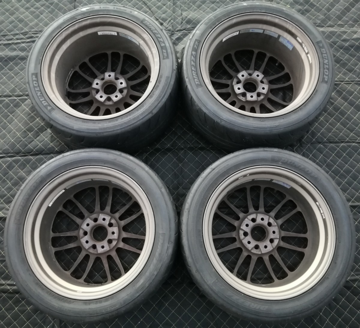 RAYS VOLK RACING レイズ RE30 HONDA S2000 AP2 AP1 17インチ 7.5J +50 9J +54 114.3 5穴 4本 セット 美品 絶版 _画像8