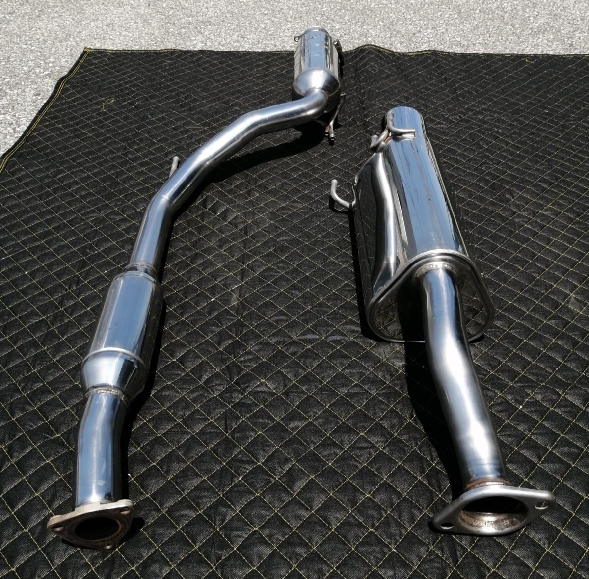 HONDA シビックタイプR FD2 無限スポーツマフラー フロント リアセット
