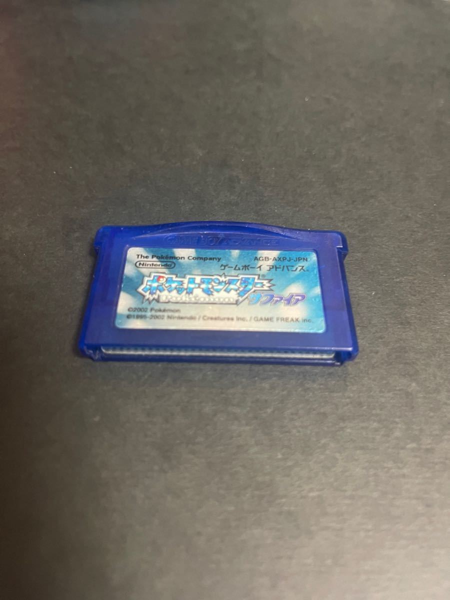 GBA ポケットモンスターサファイア ゲームボーイアドバンス