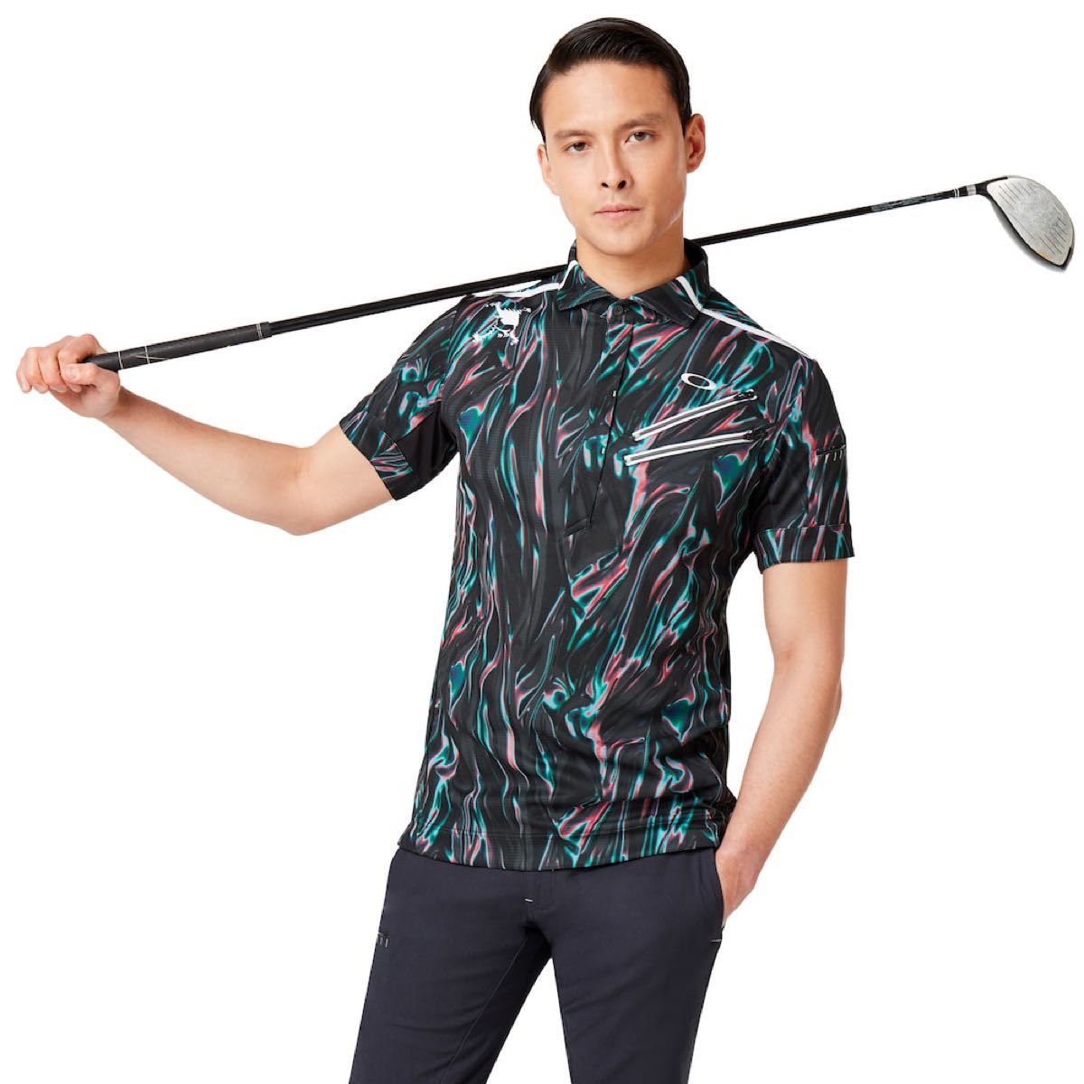 オークリー ゴルフ ウェア スカル ポロシャツ M 半袖 OAKL Skull Splendor Shirts 434481JP |Yahoo!フリマ(旧PayPayフリマ)