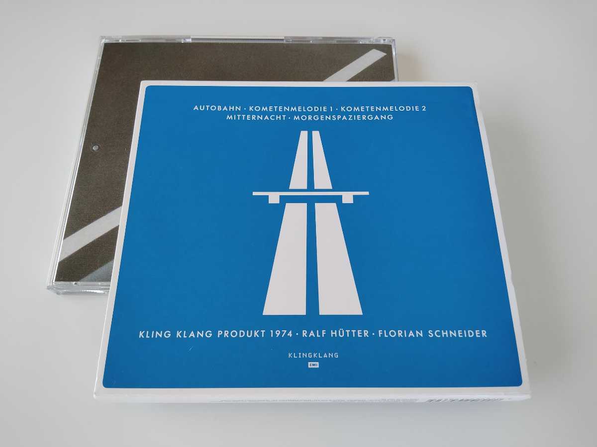 【09年リマスター】KRAFTWERK / AUTOBAHN KLING KLANG DIGITAL MASTER スリーブ入りCD EMI EU 5099969958625 74年名盤リイシュー_画像2