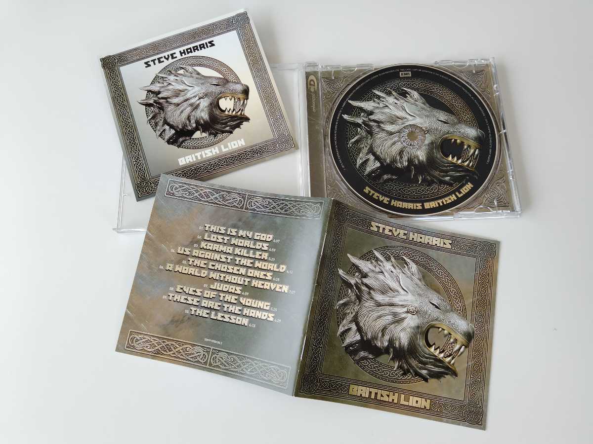 【Iron Maiden】STEVE HARRIS BRITISH LION CD EMI EU 50999-9733132-2 2012年リリース,エンハンスト仕様,_画像3