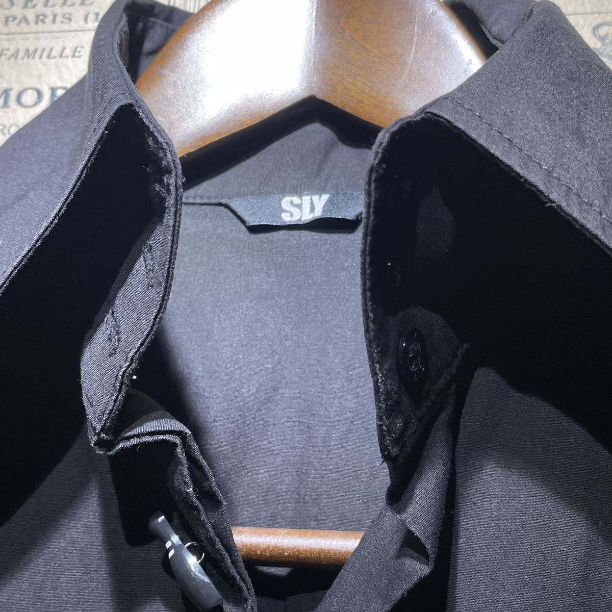 SLY スライ 半袖シャツ シャツワンピース size S_画像6