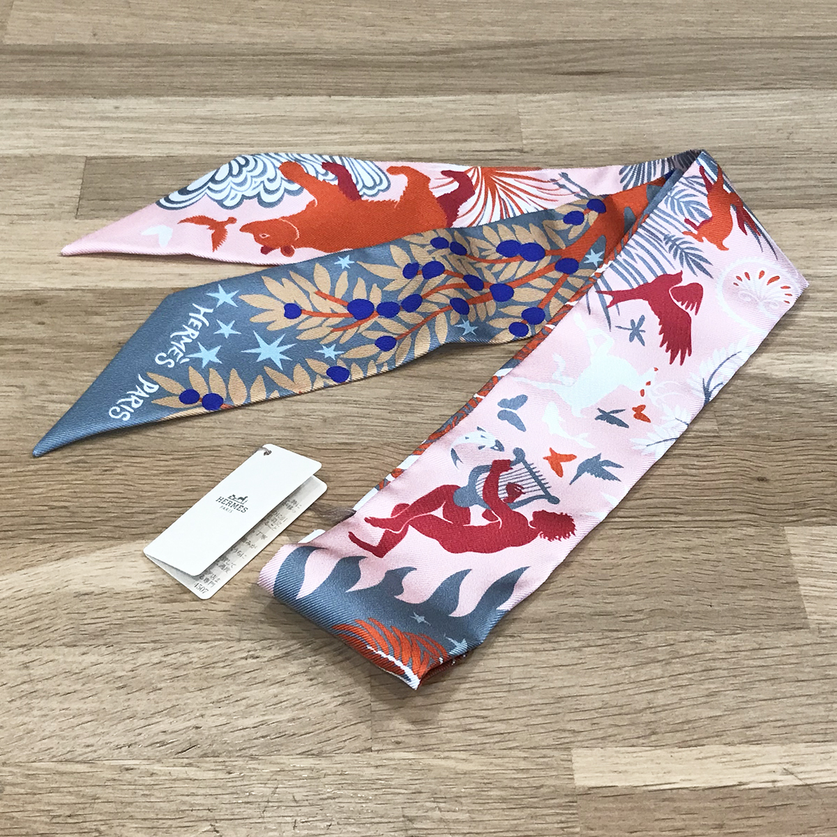 【国内正規品】小物新品未使用】エルメス ツイリー オルフェウスの魅力に誘われて