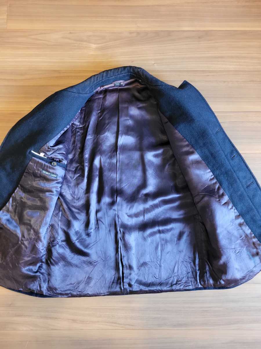 Helmut lang ヘルムートラング vintage アーカイブ Pコート ハーフ
