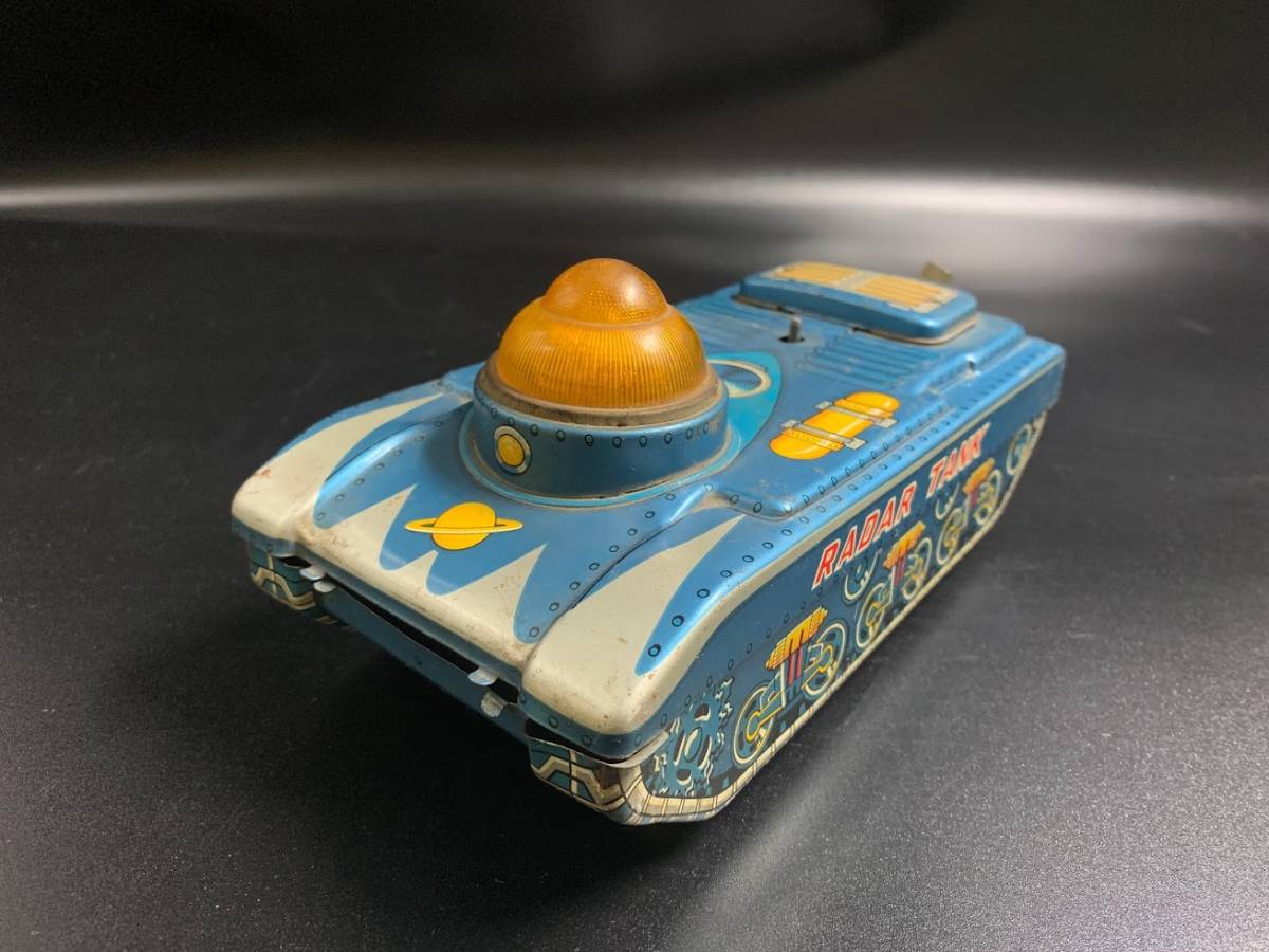 【 レトロ アンティーク MODERN TOYS ブリキ 戦車 RADAR TANK 】日本製 当時物 TRADE MARK