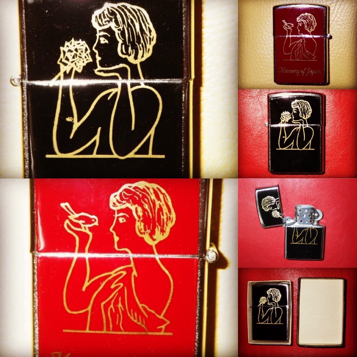 50’S★スーベニア★オイルライター★8★ビンテージ★騙し絵★トリックアート★ジョーク★エロ★ヌード★セクシー★ZIPPO ベトナムジッポー_画像1