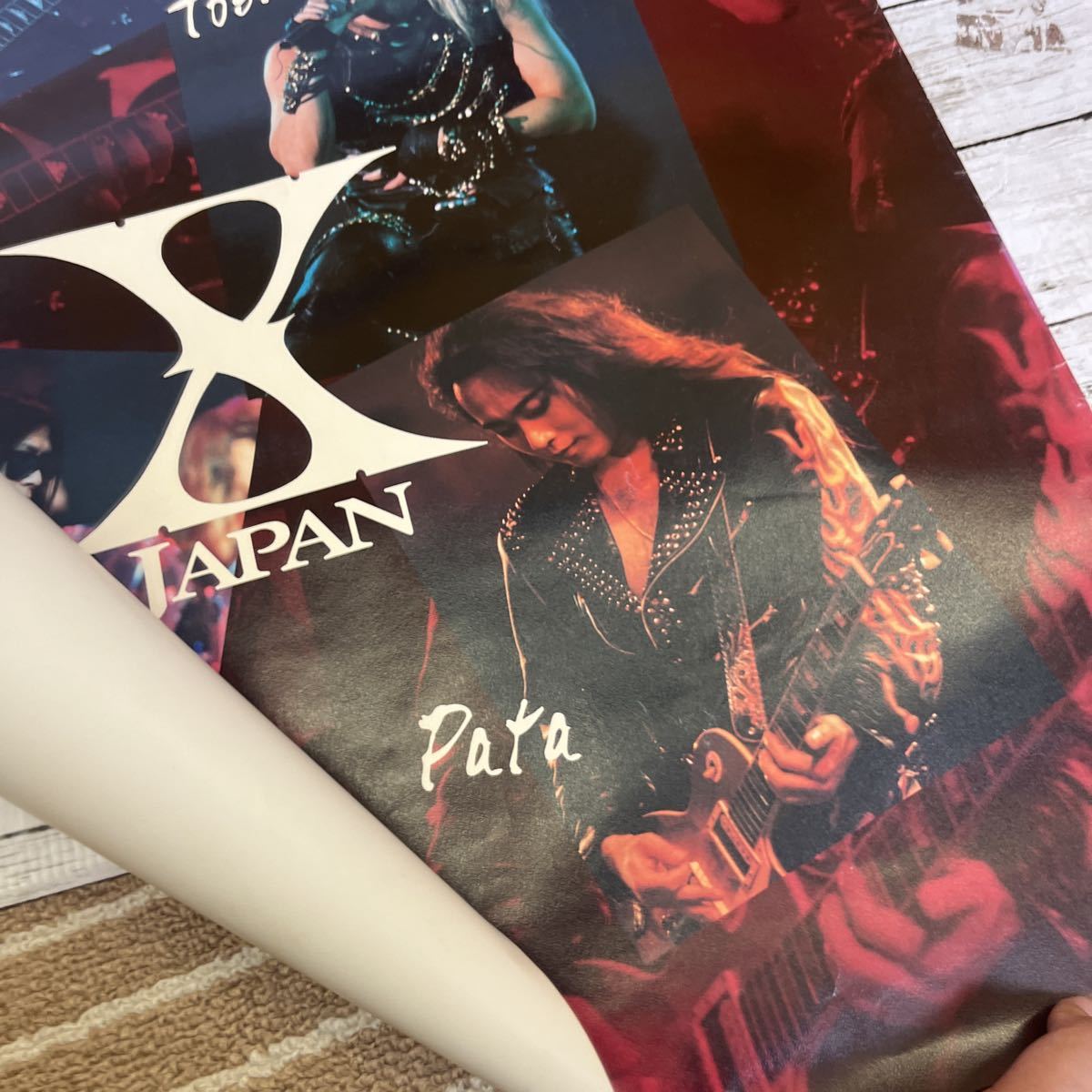 f620 X JAPAN ジャパメタヘビメタYOSHIKI HIDE PATATAIJI TОSHI HEATH 当時　希少_画像5