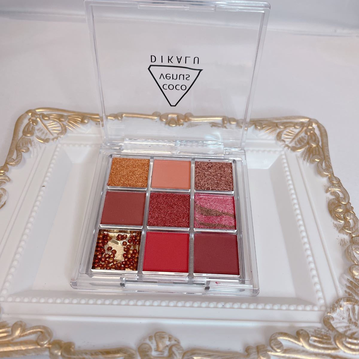 SALE/73%OFF】 DIKALU 9色 アイシャドウパレット # 06 中国コスメ