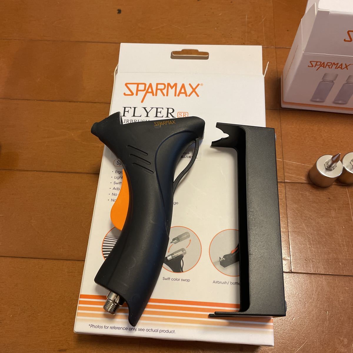 SPARMAX FLYER SR エアブラシ ボトルノズル付き_画像2