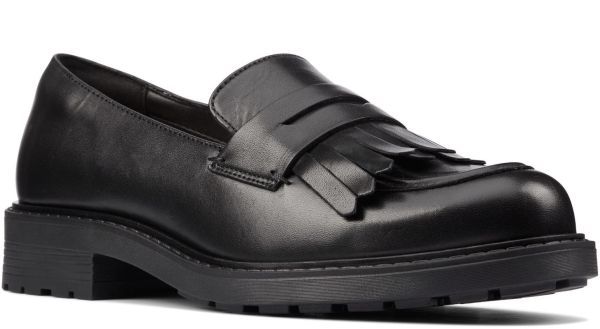 Clarks 27cm стеганый Loafer офис спортивные туфли чёрная кожа кожа туфли без застежки сандалии ботинки кожа каблук туфли-лодочки AAA87