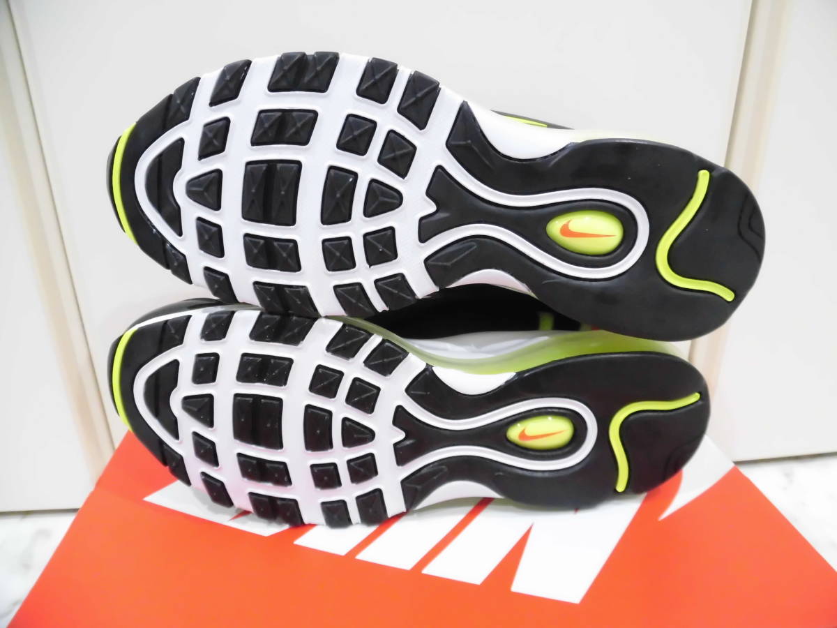 【新品未使用品箱タグ付】 NIKE AIR MAX DELUXE ナイキ エア マックス DELUXE 27.0㎝ US9 AJ7831-003 BLACK / VOLT - HABANERO RED - WHITE_画像9