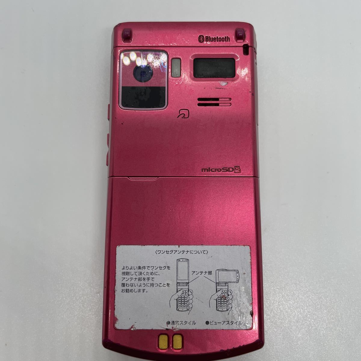  с дефектом NTTdocomo F-07B Bluetooth соответствует модель Precious Rose Precious rose DoCoMo мобильный телефон a14g14sm