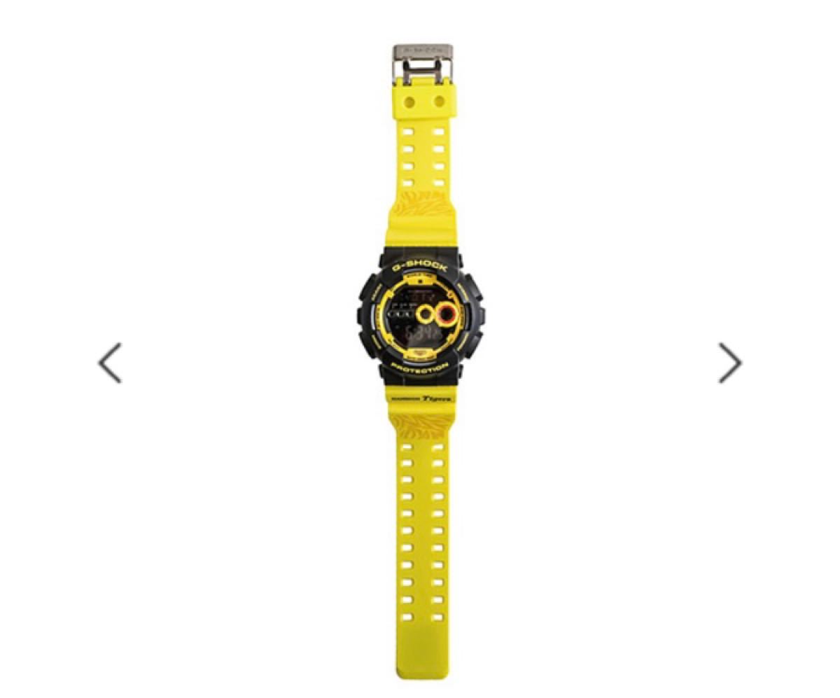 阪神タイガース G-SHOCK 2022 GD-100HT22-9JR 完売品 カシオG 阪神タイガース G-SHOCK 2022 GD-100HT22-9JR 完売品 カシオG