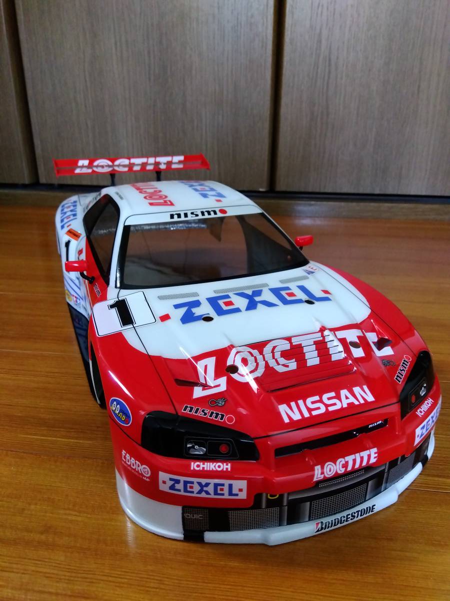 素晴らしい品質 絶版 タミヤ 1/10 RC ロックタイト・ゼクセル GT-R R34