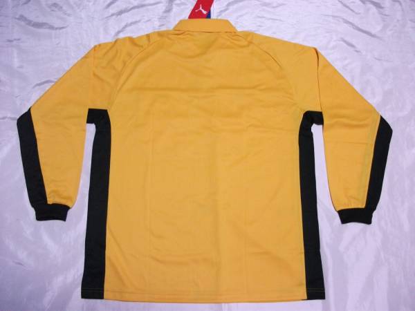  new goods prompt decision PUMA Puma long sleeve referee clothes re free wear XO size yellow 862229