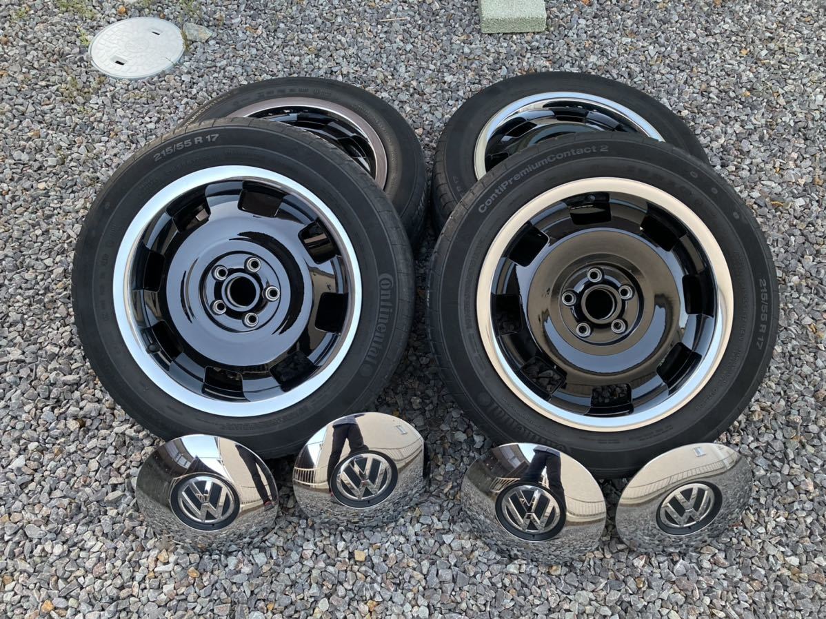 ザビートル VW純正サークルホイール 4本セット 215/55/17 | pp-drbogor